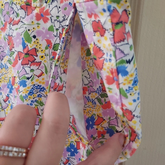 Gap - Gap for Good Multicolor Floral 5" Cotton Blend Shorts in Size 14 - Picture 8 of 16